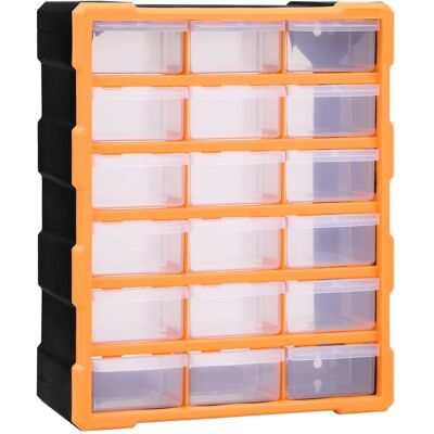 HELLOSHOP26 Organizador Multicajones Con 18 Cajones Centrales 47 Cm 020003249 HELLOSHOP26 Organizador Multicajones Con 18 Cajones Centrales 47 Cm 020003249