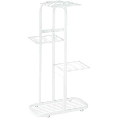 HELLOSHOP26 Estantería Para Plantas En Escalera 81 X 44 X 24,5 Cm Estable Y Diseño Moderno De Acero Negro 130010762 HELLOSHOP26 Estantería Para Plantas En Escalera 81 X 44 X 24,5 Cm Estable Y Diseño Moderno De Acero Negro 130010762