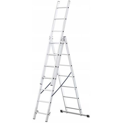 COCO Escalera Awtools 3x9 150 Kg Aluminio Ligera COCO Escalera Awtools 3x9 150 Kg Aluminio Ligera