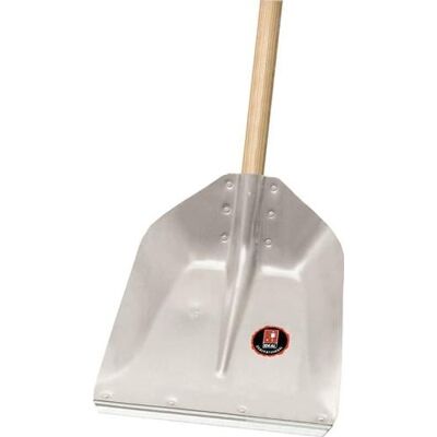 Pala - IDEAL - con borde protector - Talla 9 - hoja de aluminio - nitada 6 veces Pala - IDEAL - con borde protector - Talla 9 - hoja de aluminio - nitada 6 veces
