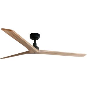 FARO BARCELONA Klim L Ventilador Sin Luz Negro/roble Ø150cm FARO BARCELONA Klim L Ventilador Sin Luz Negro/roble Ø150cm