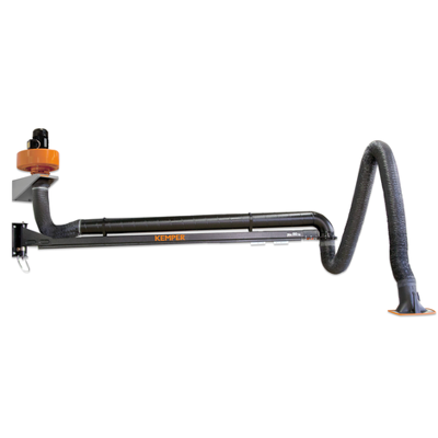 Set De Ventilación Para Humos De Soldadura Con Extensión Pescante, Brazo Y Ventilador Kemper Brazo 6 M Versión Con Tubo Set De Ventilación Para Humos De Soldadura Con Extensión Pescante, Brazo Y Ventilador Kemper Brazo 6 M Versión Con Tubo