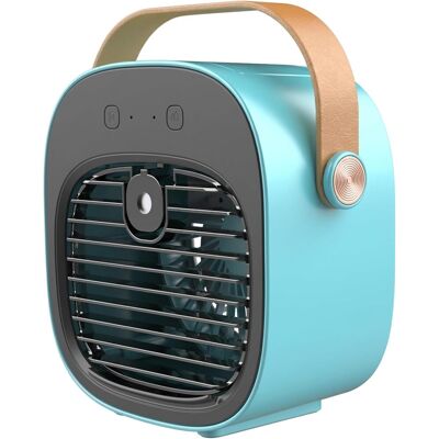 OEM Aire Acondicionado Portátil Con Tres Velocidades De Ventilador Y Función De Humidificación Ventilador Personal Recargable De 4000 Mah Enfriador De Aire De Escritorio Silencioso. OEM Aire Acondicionado Portátil Con Tres Velocidades De Ventilador Y Función De Humidificación Ventilador Personal Recargable De 4000 Mah Enfriador De Aire De Escritorio Silencioso.