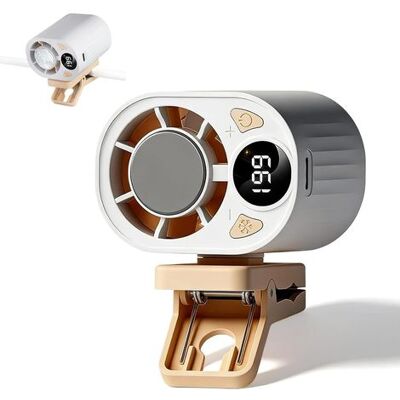 OEM Ventilador De Coche Recargable Por Usb, Mini Aire Acondicionado Portátil, 199 Velocidades, Sin Aspas (blanco) OEM Ventilador De Coche Recargable Por Usb, Mini Aire Acondicionado Portátil, 199 Velocidades, Sin Aspas (blanco)
