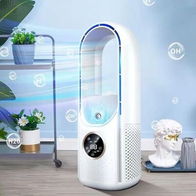 OEM Ventilador De Pedestal Gistuch, Ventilador De Torre Oscilante, Sin Aspas, 6 Velocidades, Blanco OEM Ventilador De Pedestal Gistuch, Ventilador De Torre Oscilante, Sin Aspas, 6 Velocidades, Blanco