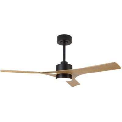 Mantra Ventilador Led 30w Con Aspas Thai 35w Negro+madera 2700k-5000k, 2400 Lm Mantra Ventilador Led 30w Con Aspas Thai 35w Negro+madera 2700k-5000k, 2400 Lm