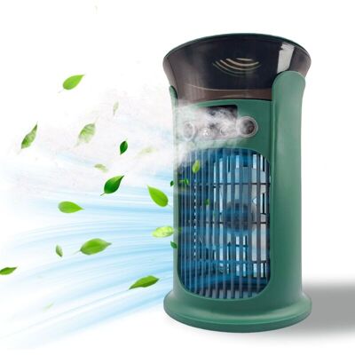 OEM Ventilador De Aire Acondicionado Portátil, Alimentado Por Usb, Humidificador De Aire, Mini Enfriador De Aire Personal, Ventilador De Refrigeración Ultrasilencioso Para El Hogar, Viajes Y Oficina OEM Ventilador De Aire Acondicionado Portátil, Alimentado Por Usb, Humidificador De Aire, Mini Enfriador De Aire Personal, Ventilador De Refrigeración Ultrasilencioso Para El Hogar, Viajes Y Oficina