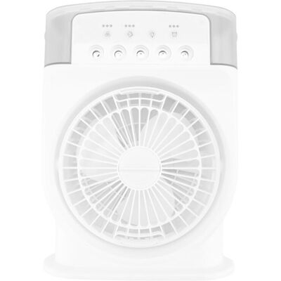 OEM Ventilador Climatizador Usb Enfriador Aire Personal Humidificador Ventilador Nebulización Con 7 Colores Led Luces Ventilador OEM Ventilador Climatizador Usb Enfriador Aire Personal Humidificador Ventilador Nebulización Con 7 Colores Led Luces Ventilador