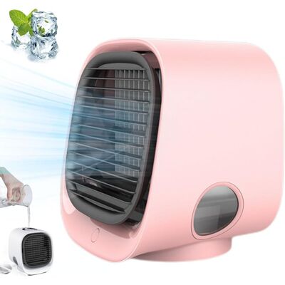 OEM Mini Aire Acondicionado Portátil Recargable De Sobremesa Con 3 Velocidades De Ventilador, Diseño Multifuncional Y Silencioso, Ideal Para Oficinas Y Dormitorios. OEM Mini Aire Acondicionado Portátil Recargable De Sobremesa Con 3 Velocidades De Ventilador, Diseño Multifuncional Y Silencioso, Ideal Para Oficinas Y Dormitorios.