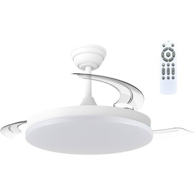 WONDERLAMP Ventilador Led Aspas Retráctiles Azura Cct Dim (45w) WONDERLAMP Ventilador Led Aspas Retráctiles Azura Cct Dim (45w)
