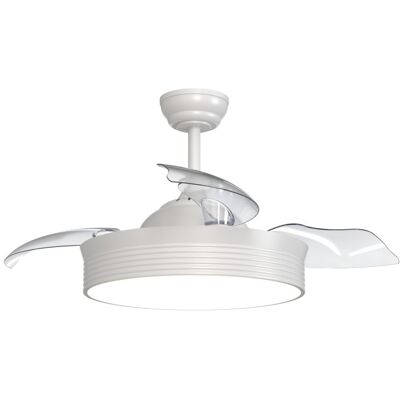 Ventilador De Techo Sulion Retractil Bombay L Blanco Ventilador De Techo Sulion Retractil Bombay L Blanco