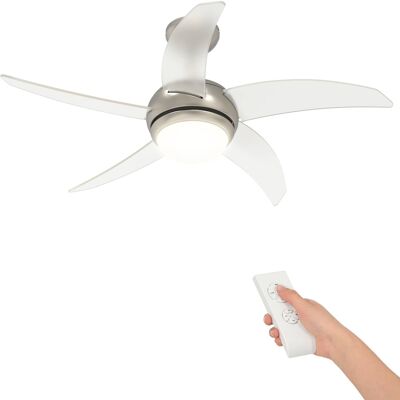 Ventilador De Techo Con Luz Y Control Remoto Ø 110 Cm Vidaxl Ventilador De Techo Con Luz Y Control Remoto Ø 110 Cm Vidaxl