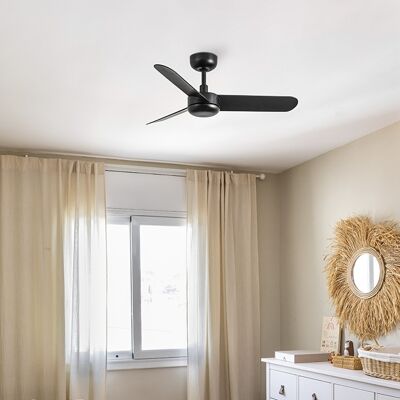 Ventyly Baires Ventilador de Techo Negro 90cm con WiFi - Habitaciones Pequeñas Ventyly Baires Ventilador de Techo Negro 90cm con WiFi - Habitaciones Pequeñas