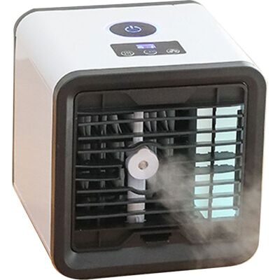 OEM Mini Aire Acondicionado Portátil Usb, Ventilador Refrescador De Aire De 3 Velocidades Con Nebulización Y Humidificación, Aire Acondicionado Personal Silencioso OEM Mini Aire Acondicionado Portátil Usb, Ventilador Refrescador De Aire De 3 Velocidades Con Nebulización Y Humidificación, Aire Acondicionado Personal Silencioso