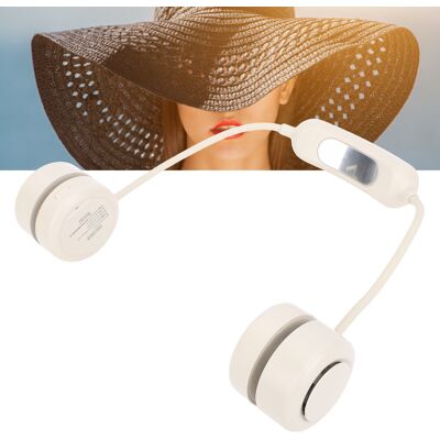 OEM Ventilador De Cuello Portátil, 3 Velocidades, Ergonómico, Ligero, Silencioso, Batería De Polímero De Litio De 1200 Mah, 368 G OEM Ventilador De Cuello Portátil, 3 Velocidades, Ergonómico, Ligero, Silencioso, Batería De Polímero De Litio De 1200 Mah, 368 G