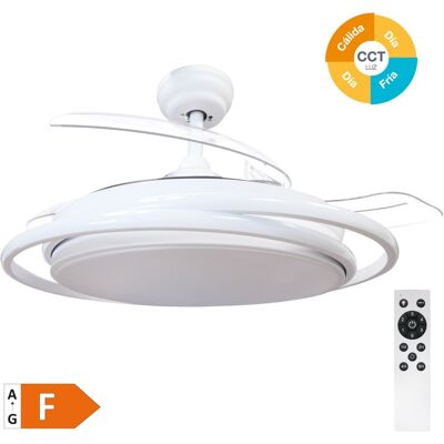 GSC Blanco Ventilador de Techo Ø107 con Mando - Tipo de Producto GSC Blanco Ventilador de Techo Ø107 con Mando - Tipo de Producto