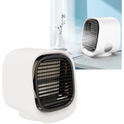 OEM Ventilador Usb Portátil, Aire Acondicionado De Oficina, 300 Ml, 3 Velocidades, Iluminación Rgb, Ideal Para Camping/dormitorio, Abs, 540 G, Manomano, Refresca Por La Noche, Nebulizador Silencioso OEM Ventilador Usb Portátil, Aire Acondicionado De Oficina, 300 Ml, 3 Velocidades, Iluminación Rgb, Ideal Para Camping/dormitorio, Abs, 540 G, Manomano, Refresca Por La Noche, Nebulizador Silencioso