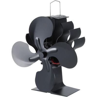 YMYNY Ventilador De Estufa, Ventilador De Estufa De 4 Aspas, Calentador De Estufa, Quemador De Aromaterapia Con Ventilador, Ventilador Ecológico Y Silencioso Con Alta Eficiencia De Distribución Del Calor. YMYNY Ventilador De Estufa, Ventilador De Estufa De 4 Aspas, Calentador De Estufa, Quemador De Aromaterapia Con Ventilador, Ventilador Ecológico Y Silencioso Con Alta Eficiencia De Distribución Del Calor.