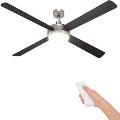 Ventilador De Techo Con Luz Y Control Remoto Ø 130 Cm Vidaxl Ventilador De Techo Con Luz Y Control Remoto Ø 130 Cm Vidaxl