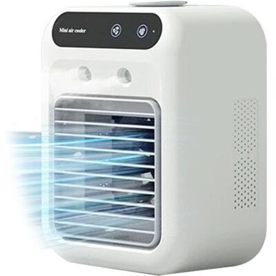 OEM Aire Acondicionado Portátil, Enfriador Evaporativo Recargable, Ventilador Personal Para Pequeños Espacios Exteriores. OEM Aire Acondicionado Portátil, Enfriador Evaporativo Recargable, Ventilador Personal Para Pequeños Espacios Exteriores.