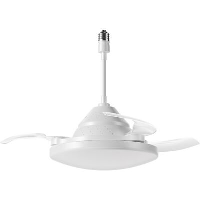 OEM Ventilador De Techo De Diseño Moderno Con Luz Led Integrada, Aspas Retráctiles, Funcionamiento Silencioso, Mando A Distancia, 132 Cm - Ulisem OEM Ventilador De Techo De Diseño Moderno Con Luz Led Integrada, Aspas Retráctiles, Funcionamiento Silencioso, Mando A Distancia, 132 Cm - Ulisem