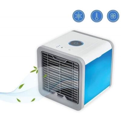 OEM Este Mini Aire Acondicionado, Humidificador, Enfriador Evaporativo Y Ventilador Portátil Usb 3 En 1 Cuenta Con Luz Led Y Es Adecuado Para El Hogar, La Oficina Y Para Acampar. OEM Este Mini Aire Acondicionado, Humidificador, Enfriador Evaporativo Y Ventilador Portátil Usb 3 En 1 Cuenta Con Luz Led Y Es Adecuado Para El Hogar, La Oficina Y Para Acampar.
