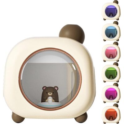 NO BRAND Humidificador Portátil De 500 Ml Para La Habitación Del Bebé, Humidificador Con Diseño De Dibujos Animados Para Niños. NO BRAND Humidificador Portátil De 500 Ml Para La Habitación Del Bebé, Humidificador Con Diseño De Dibujos Animados Para Niños.
