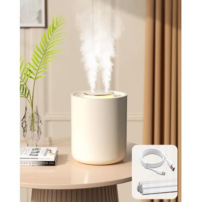 XISRENS Humidificador Para Habitación De Bebé Con Luz Nocturna, Humidificador De Plantas Recargable De 1500 Ml, 3 Modos De Nebulización, Ultra Silencioso XISRENS Humidificador Para Habitación De Bebé Con Luz Nocturna, Humidificador De Plantas Recargable De 1500 Ml, 3 Modos De Nebulización, Ultra Silencioso
