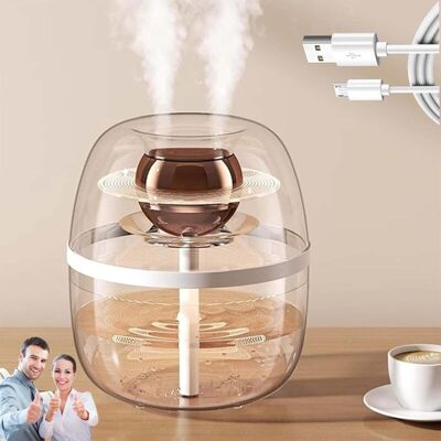 DPZO Humidificador Usb Para Dormitorios, Salas De Estar Y Habitaciones Grandes, Con Sensor De Humedad Automático, Humidificador De Mesa De 3 Litros Con Vapor Frío (blanco). DPZO Humidificador Usb Para Dormitorios, Salas De Estar Y Habitaciones Grandes, Con Sensor De Humedad Automático, Humidificador De Mesa De 3 Litros Con Vapor Frío (blanco).