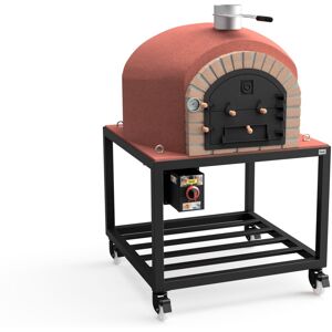 Horno De Leña Exterior De Obra Vesuvius (burdeos - 120 X 120 X 165 Cm) – Horno Tradicional De Gran Tamaño, Aislado Con Corcho, Cocción Leña, 3 Mantas Cerámicas - Ref: M00124 - Movelar Horno De Leña Exterior De Obra Vesuvius (burdeos - 120 X 120 X 165 Cm) – Horno Tradicional De Gran Tamaño, Aislado Con Corcho, Cocción Leña, 3 Mantas Cerámicas - Ref: M00124 - Movelar