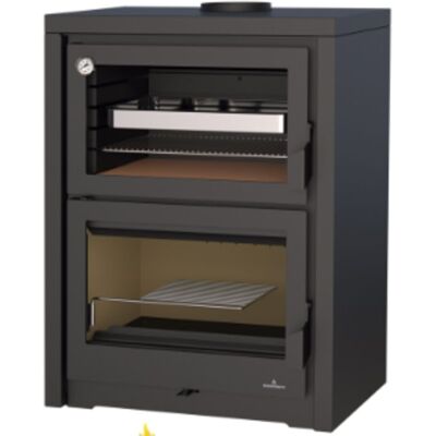 BRONPI Bricosol - Horno metálico con doble cámara BRONPI Bricosol - Horno metálico con doble cámara
