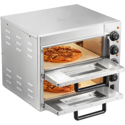 OEM Horno Eléctrico Para Pizza, Fabricado En Acero Inoxidable De Alta Calidad, Apto Para Pizzas De Hasta 35 Cm (14 Pulgadas), 1500 Vatios, Temperatura Regulable Hasta 350 °c (662 °f), Certificado Ce. OEM Horno Eléctrico Para Pizza, Fabricado En Acero Inoxidable De Alta Calidad, Apto Para Pizzas De Hasta 35 Cm (14 Pulgadas), 1500 Vatios, Temperatura Regulable Hasta 350 °c (662 °f), Certificado Ce.