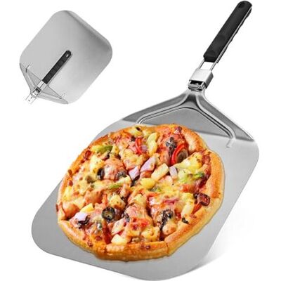OEM Pala Para Pizza En Aluminio, Con Mango De Plástico Plegable, 32 X 32 Cm, Gran Superficie De Apoyo, Accesorios Para Horno De Pizza, Ideal Para Hornear Pizzas En Familia OEM Pala Para Pizza En Aluminio, Con Mango De Plástico Plegable, 32 X 32 Cm, Gran Superficie De Apoyo, Accesorios Para Horno De Pizza, Ideal Para Hornear Pizzas En Familia