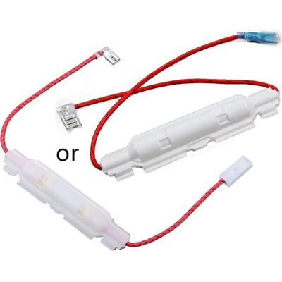 OEM Fusible De Alta Tensión De 5kv 0.8a Para Hornos Microondas, Soporte Universal De Fusibles, Piezas De Repuesto Y Accesorios Para Horno Microondas, Blanco, 98mm/3.8in OEM Fusible De Alta Tensión De 5kv 0.8a Para Hornos Microondas, Soporte Universal De Fusibles, Piezas De Repuesto Y Accesorios Para Horno Microondas, Blanco, 98mm/3.8in