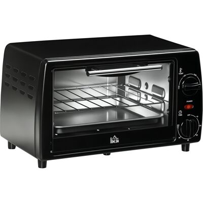 OEM Horno Eléctrico Sobremesa 10l 750w Horno Eléctrico Pequeño Temperatura 230 ℃ Y Temporizador 36,5x26x22 Cm Negro OEM Horno Eléctrico Sobremesa 10l 750w Horno Eléctrico Pequeño Temperatura 230 ℃ Y Temporizador 36,5x26x22 Cm Negro