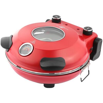 OEM Máquina Eléctrica Para Hacer Pizzas, 1200 W De Potencia, 5 Ajustes De Temperatura, Color Negro. OEM Máquina Eléctrica Para Hacer Pizzas, 1200 W De Potencia, 5 Ajustes De Temperatura, Color Negro.