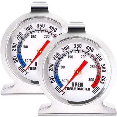 OEM Juego De 2 Termómetros Para Horno, Termómetro De 300℃/600℉ Para Cocinar Y Preparar Alimentos, Termómetro De Acero Inoxidable Para Hornos De Leña, Hornos De Pan Y Pastelerías - Inhhub OEM Juego De 2 Termómetros Para Horno, Termómetro De 300℃/600℉ Para Cocinar Y Preparar Alimentos, Termómetro De Acero Inoxidable Para Hornos De Leña, Hornos De Pan Y Pastelerías - Inhhub