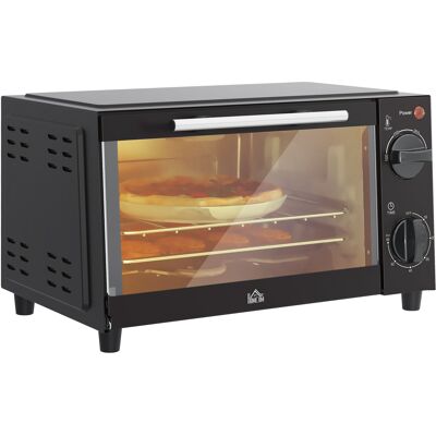OEM Mini Horno Eléctrico 9l Horno Eléctrico Sobremesa 750w Con Temperatura Ajustable Temporizador 35x24,6x20 Cm Negro OEM Mini Horno Eléctrico 9l Horno Eléctrico Sobremesa 750w Con Temperatura Ajustable Temporizador 35x24,6x20 Cm Negro