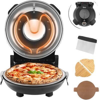 OEM Horno Eléctrico Para Pizza, Capacidad De 12 Pulgadas, Alto Rendimiento A Altas Temperaturas, Lmr-black, Ue OEM Horno Eléctrico Para Pizza, Capacidad De 12 Pulgadas, Alto Rendimiento A Altas Temperaturas, Lmr-black, Ue