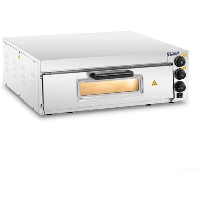 HELLOSHOP26 Horno De Pizza Profesional 1 Cámara 60 Cm De Diámetro Puerta De Cristal Acero Inoxidable Cristal Plateado 140009066 HELLOSHOP26 Horno De Pizza Profesional 1 Cámara 60 Cm De Diámetro Puerta De Cristal Acero Inoxidable Cristal Plateado 140009066