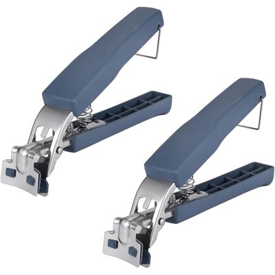 OEM 2 Pinzas Para Pizza De Acero Inoxidable, Aptas Para Horno Con Protección De Silicona, Pinzas De Cocina Resistentes Al Calor, Pinzas Antideslizantes Para Colocar Recipientes Calientes, Hornos Y Sartene OEM 2 Pinzas Para Pizza De Acero Inoxidable, Aptas Para Horno Con Protección De Silicona, Pinzas De Cocina Resistentes Al Calor, Pinzas Antideslizantes Para Colocar Recipientes Calientes, Hornos Y Sartene