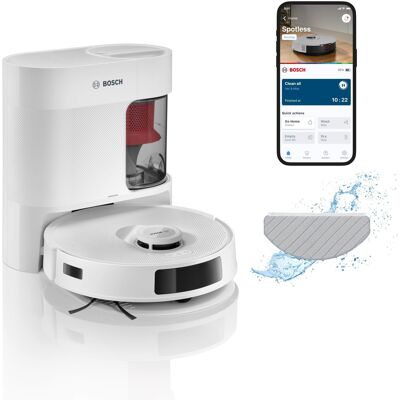 Bosch BCRD1W Robot Aspiradora Blanco - Aspirar y Limpiar Bosch BCRD1W Robot Aspiradora Blanco - Aspirar y Limpiar