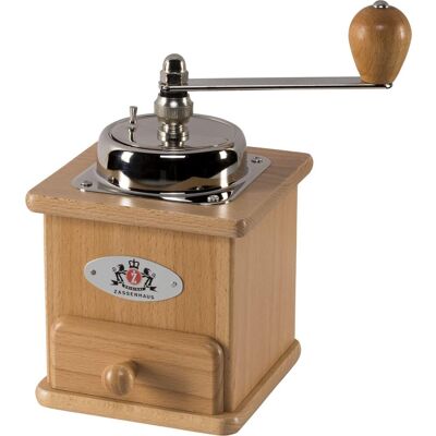 Zassenhaus Brasilia Molinillo De Café Natural De Madera Zassenhaus Brasilia Molinillo De Café Natural De Madera