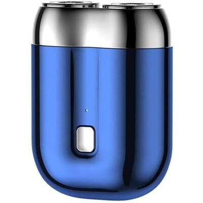 OEM Mini Afeitadora Eléctrica Portátil Para Hombre, Recargable Por Usb, Azul - Crezuo OEM Mini Afeitadora Eléctrica Portátil Para Hombre, Recargable Por Usb, Azul - Crezuo