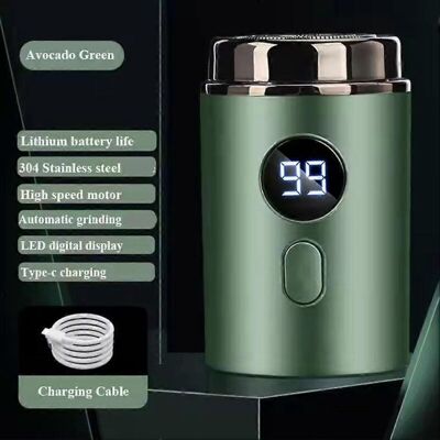 OEM Mini Afeitadora Eléctrica Portátil, Mini Afeitadora Eléctrica Multifunción Resistente Al Agua - Verde-crezuo OEM Mini Afeitadora Eléctrica Portátil, Mini Afeitadora Eléctrica Multifunción Resistente Al Agua - Verde-crezuo