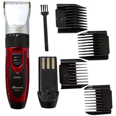MAXTECH Trade Shop - Afeitadora Eléctrica De Cortador Profesional Doble Batería Recargable Gm-550 - MAXTECH Trade Shop - Afeitadora Eléctrica De Cortador Profesional Doble Batería Recargable Gm-550 -