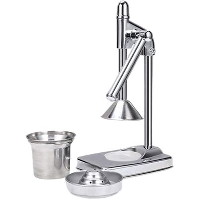 OEM Exprimidor Manual De Cítricos - Prensa De Frutas - Utensilio De Cocina Para Hacer Zumos - Alto Rendimiento De Zumo - 20x14x38cm - Plateado OEM Exprimidor Manual De Cítricos - Prensa De Frutas - Utensilio De Cocina Para Hacer Zumos - Alto Rendimiento De Zumo - 20x14x38cm - Plateado