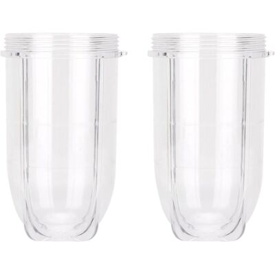 OEM Incluye 2 Vasos De Repuesto Para Exprimidor Y Un Vaso De 473 Ml (16 Oz) Para La Licuadora/extractor De Jugo Magic Bullet Mb1001 Series De 250 W. OEM Incluye 2 Vasos De Repuesto Para Exprimidor Y Un Vaso De 473 Ml (16 Oz) Para La Licuadora/extractor De Jugo Magic Bullet Mb1001 Series De 250 W.