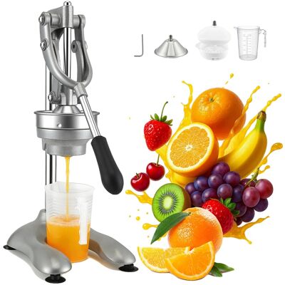 OEM Exprimidor Manual De Cítricos, Alta Resistencia, Diseño Ergonómico, Gris Claro. OEM Exprimidor Manual De Cítricos, Alta Resistencia, Diseño Ergonómico, Gris Claro.