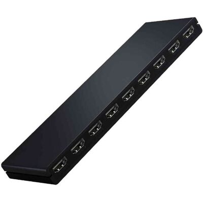 OEM Répartiteur Hdmi 8 Ports 1 En 8 Ports 1x8, Hub Vidéo 1080p Pour Hd Hdtv 4k 3d Dvd Ft, 2024 OEM Répartiteur Hdmi 8 Ports 1 En 8 Ports 1x8, Hub Vidéo 1080p Pour Hd Hdtv 4k 3d Dvd Ft, 2024